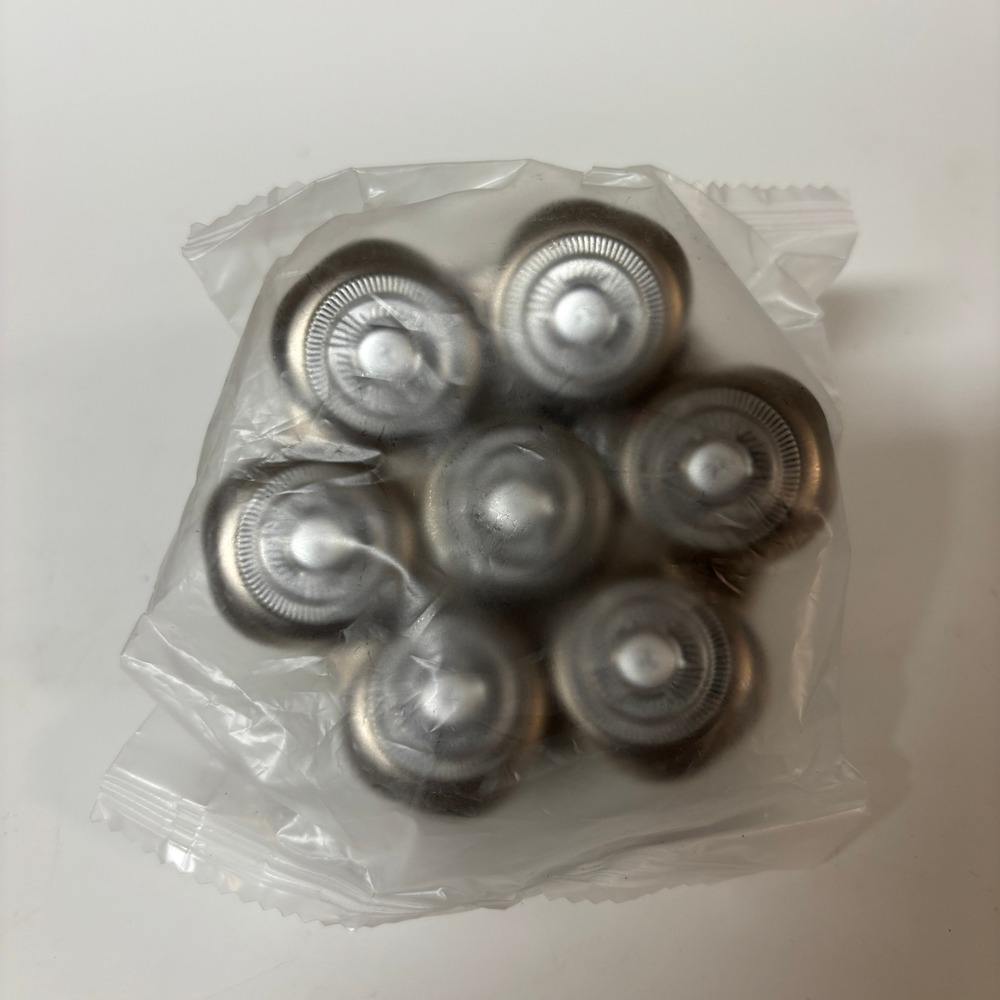 7 Head Replacement Shaver Blades for Electric Razor Men Bald Head Shaver Silver